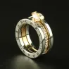 Eleganter Ring mit österreichischem Kristall