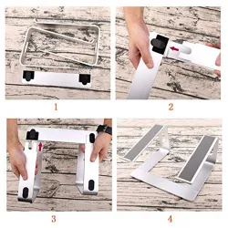 Tragbarer Laptopständer aus Aluminium mit Kühlung