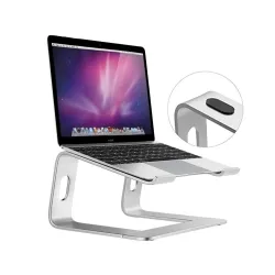 Tragbarer Laptopständer aus Aluminium mit Kühlung