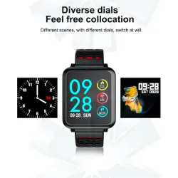 Q8 IP67 wasserdicht bluetooth Herzfrequenzmesser & pedometer - smartwatch