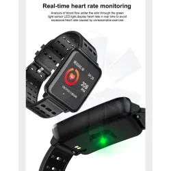 Q8 IP67 wasserdicht bluetooth Herzfrequenzmesser & pedometer - smartwatch