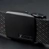 Adjustable nylon belt with automatic buckleBelts