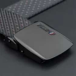 Adjustable nylon belt with automatic buckleBelts