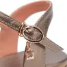 Echte Leder flache Sandalen
