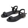 Echte Leder flache Sandalen
