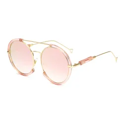 Oval Vintage Steampunk Sonnenbrille
