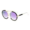 Oval Vintage Steampunk Sonnenbrille