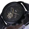 Leder mechanische Uhr
