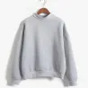 Warm velvet sweatshirt with long sleeveHoodies & Jumpers