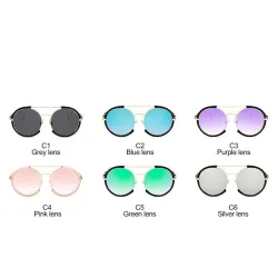 Oval vintage steampunk sunglassesSunglasses