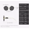 Oval Vintage Steampunk Sonnenbrille