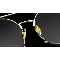 Oval vintage steampunk sunglassesSunglasses