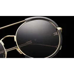 Oval vintage steampunk sunglassesSunglasses