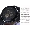 Leder mechanische Uhr