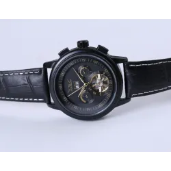 Leder mechanische Uhr