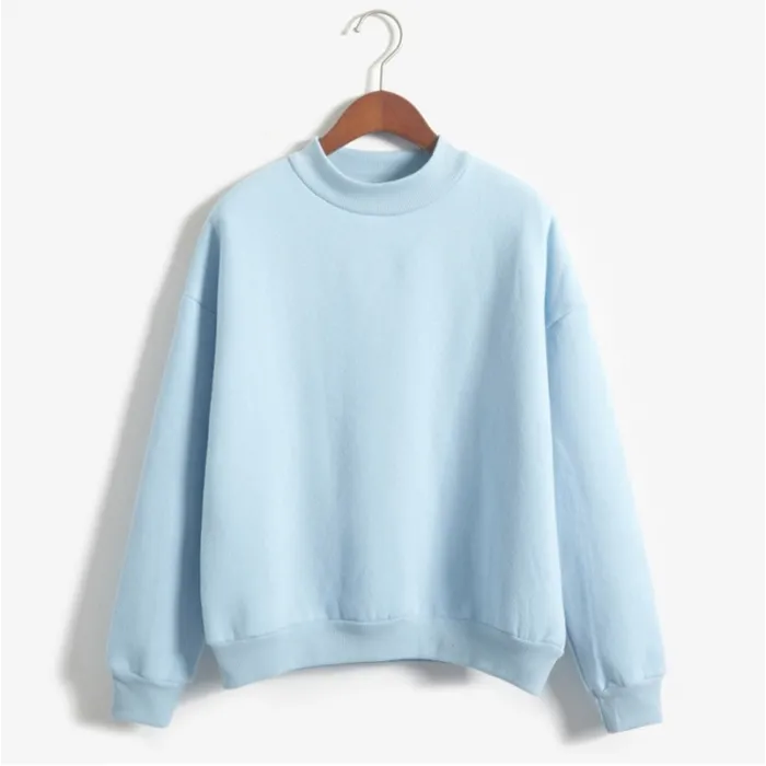 Warm velvet sweatshirt with long sleeveHoodies & Jumpers