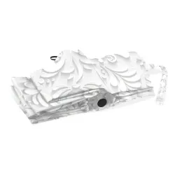Vollautomatischer Schirm mit 3D-Blumendruck - UV-Schutz