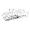 Vollautomatischer Schirm mit 3D-Blumendruck - UV-Schutz