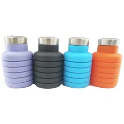 Faltbare Silikon Wasserflasche 500 ml