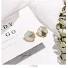 Geometric acrylic small stud earringsEarrings