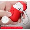 Weiches Silikon Kopfhörergehäuse für Apple AirPods mit Haken