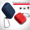 Weiches Silikon Kopfhörergehäuse für Apple AirPods mit Haken