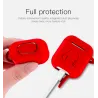 Weiches Silikon Kopfhörergehäuse für Apple AirPods mit Haken