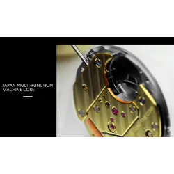 Luxury waterproof quartz watch with dragon sculptureWatches
