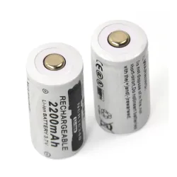 CR123A 16340 - 2200mAh 3.7V - Akku 10 Stück