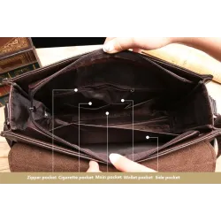 Leather crossbody & shoulder bag setBags