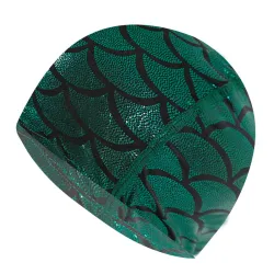 Nylon Schwimmkappe mit Meerjungfrau Muster - unisex