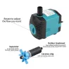 3W - 6W - 10W - 15W - 25W - ultraschnelle Tauchwasserpumpe für Aquarium