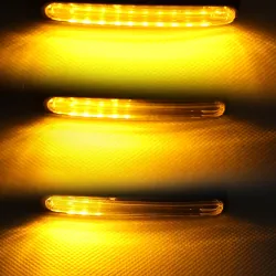 12 LED - Motorrad-Wege Signalleuchten - Indikatoren für Kawasaki & Harley 2 Stück