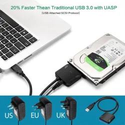 USB 3.0 auf SATA-Wandleradapter