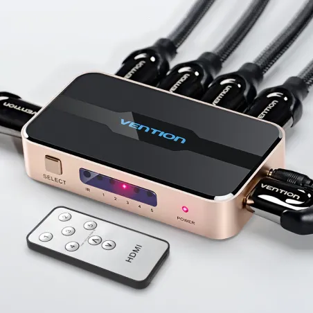 5 in 1 & 3 in 1 out - 4K HDMI Schalter