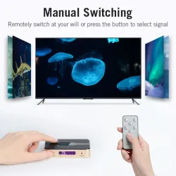 5 in 1 & 3 in 1 out - 4K HDMI Schalter