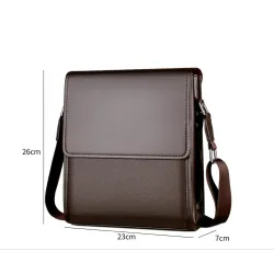 Vintage klassische Crossbody & Schulter Ledertasche