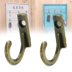 Antique wall mounted hooks 10 piecesHand tools