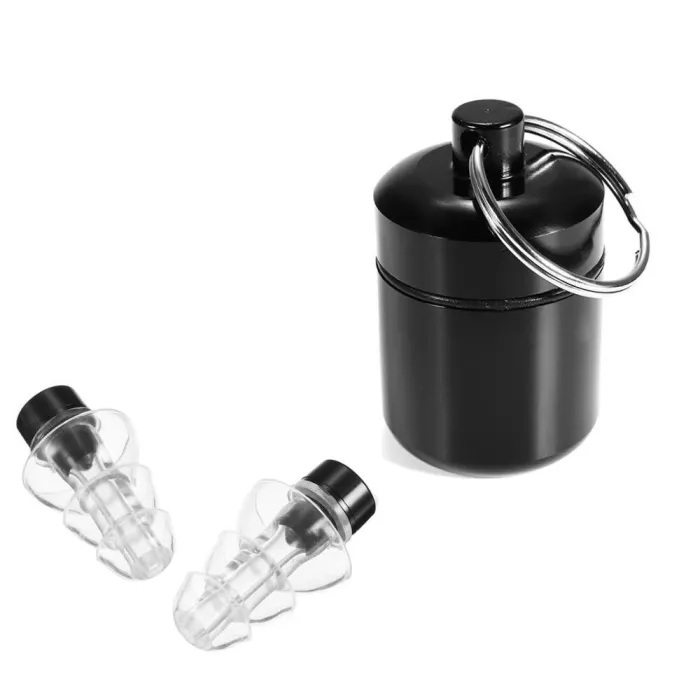 Anti-Rausch Ohrstöpsel - wiederverwendbar - mit Box - Hörschutz - Party Plugs