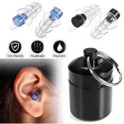 Anti-Rausch Ohrstöpsel - wiederverwendbar - mit Box - Hörschutz - Party Plugs