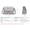 Retro Leder Crossbody & Schultertasche