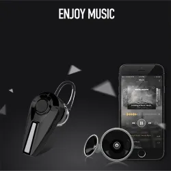 Mini Bluetooth Kopfhörer - kabellose unsichtbare Kopfhörer mit Mikrofon und Ladebox