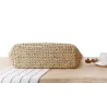 Große Strandtasche aus Stroh