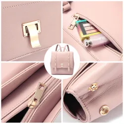 Mode Leder Rucksack