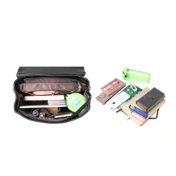 Mode Leder Rucksack