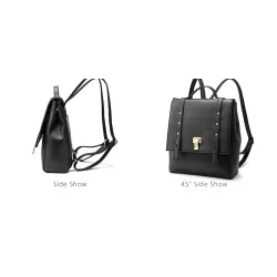 Mode Leder Rucksack
