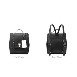 Mode Leder Rucksack
