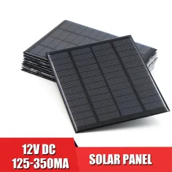 Solarpanel 12V - Minibatterie