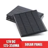 Solar panel 12V - mini batteryBattery & Chargers