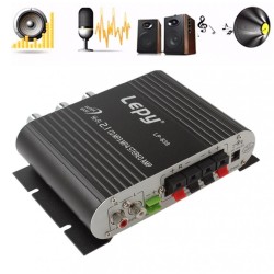 Car amplifier - Hi-Fi 2.1 stereo - super bass - subwoofer option - AUX inAmplifiers
